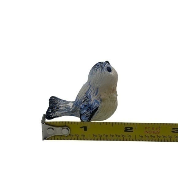 Pottery 2 Pair of Blue Jay Signed Pieces - Picture 4 of 6